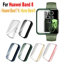 Silicone Case Protective Cover Shell Accessories for Huawei Band 8 7 6 / Honor Band 6