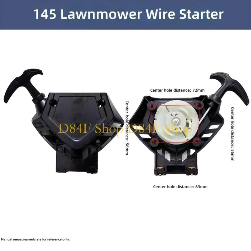 D84F ABS Starter Recoil Pull Cord Replacements For 145 Mower Improved Safety Easy Installation Durability Performances