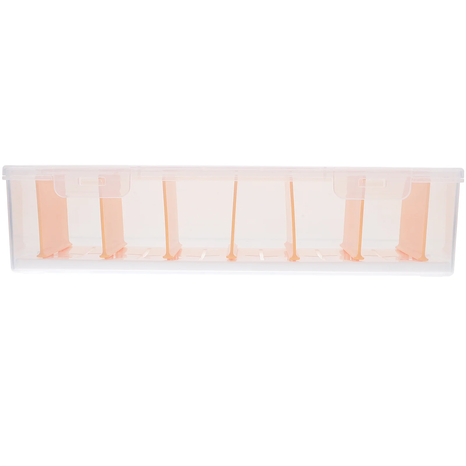 

Cable Storage Box with Multi Compartment Design for Desk Home Office Use Cord Organizer for Chargers Data Cables Power Adapters