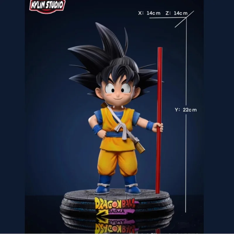 In Voorraad Dragon Ball Anime Figuur Daima Goku Figuren Super Saiyan Son Goku Leuke Beeldje Standbeeld Model Collectible Ornament Speelgoed
