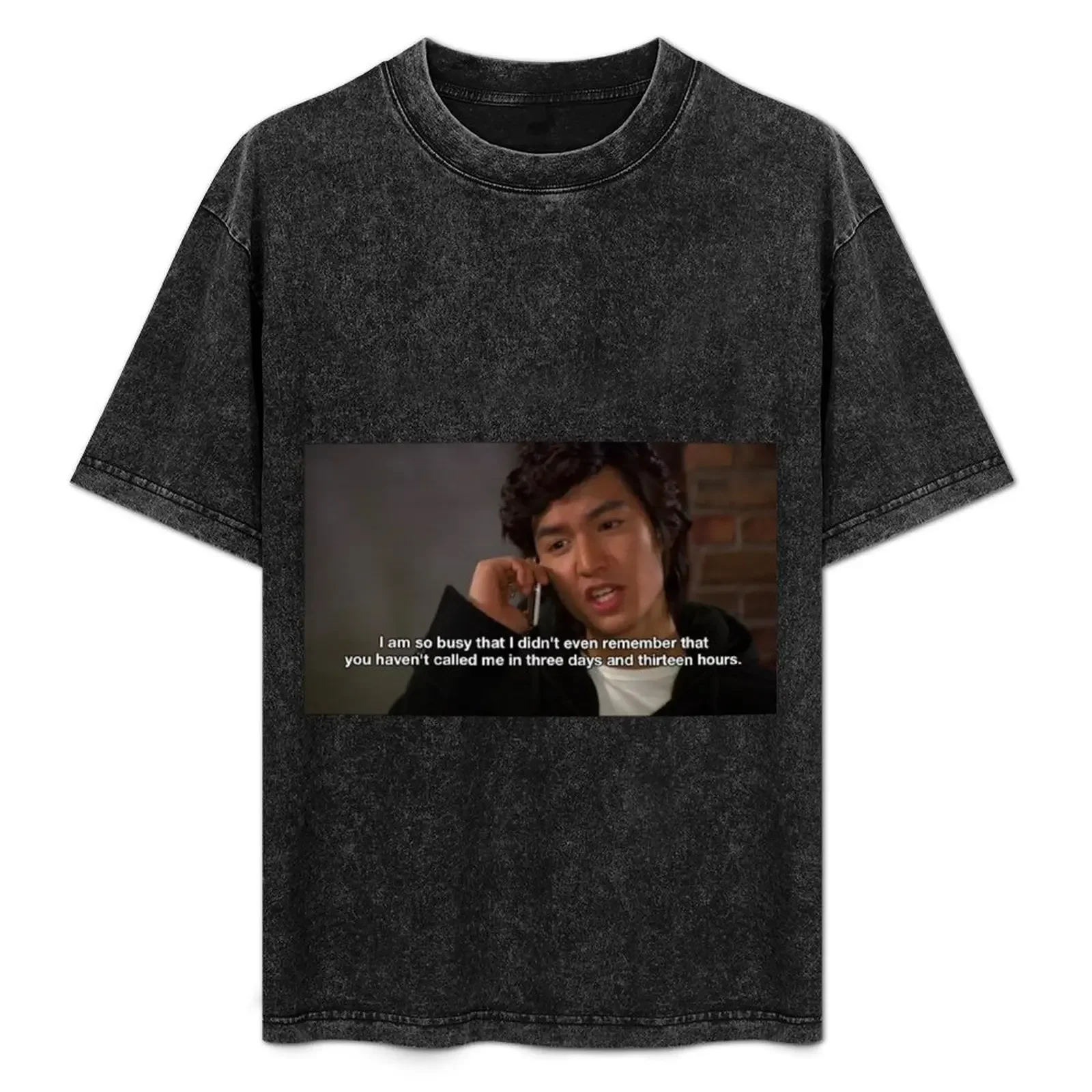 

Boys Over Flowers Meme T-Shirt Fashion Casual Short Sleeve Top