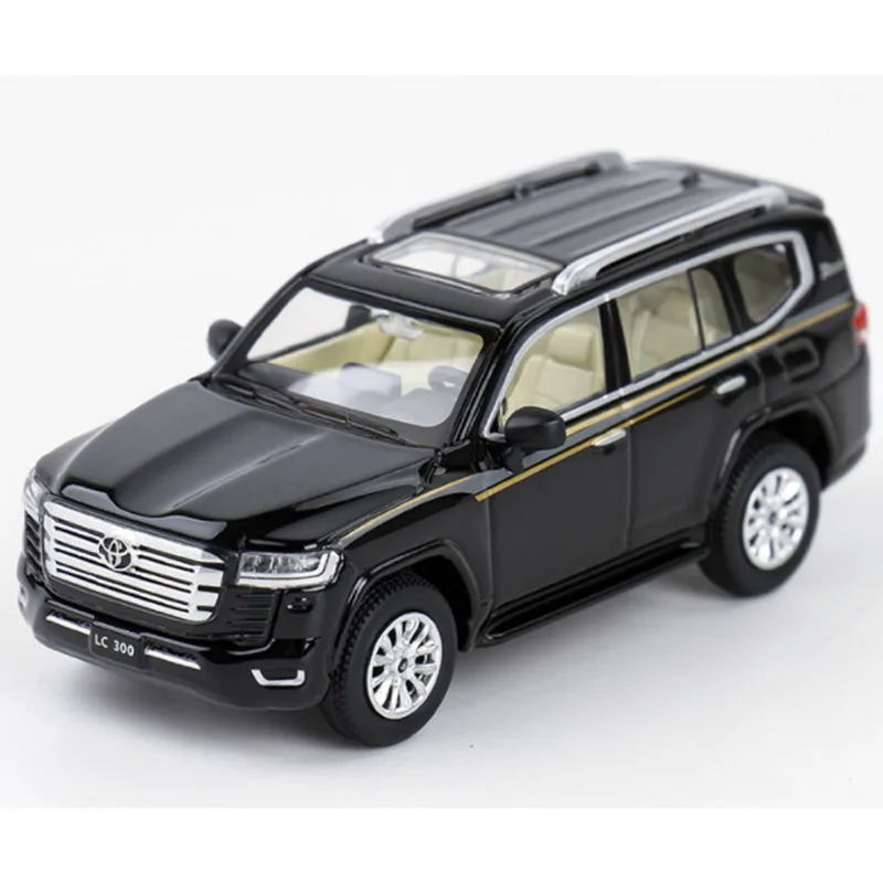 Massdi escala 1:64 land cruiser lc300 liga simulação modelo de carro coleção estática decorado presentes do feriado brinquedos lembrança presente