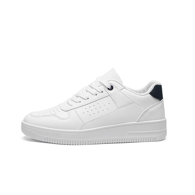 Modieuze Heren Casual Schoenen Heren Sportschoenen 2023 Nieuwe Zomer Low-Top Board Schoenen Wit Ademend Platform Sneakers Voor Heren