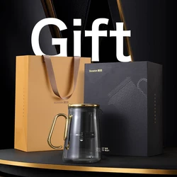 Bonston-Integrated Teapot with Glass Filter, Tea Maker, Premium Gift Box, 700ml (23.67oz)