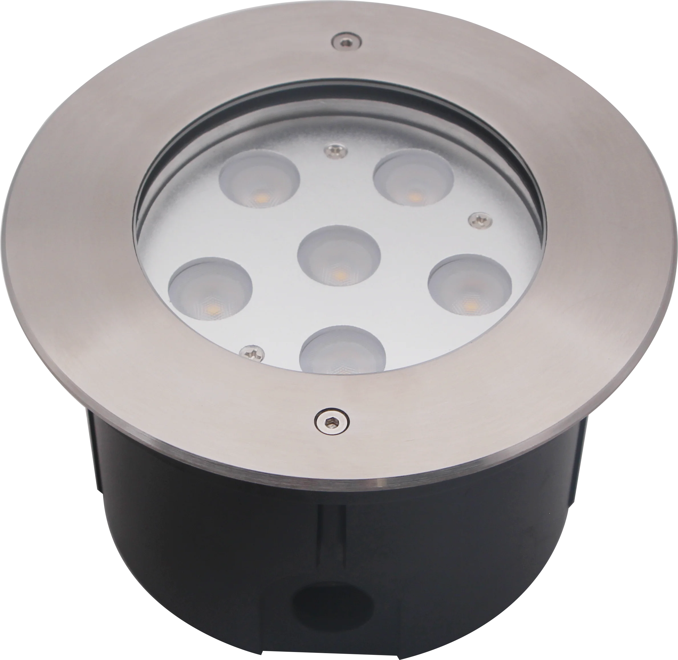Inground Spotlight Waterproof Ip68 Deck Light Housing 316 Stainless Steel Rgb Recessed Ground Lamp Led Underground Pool Light