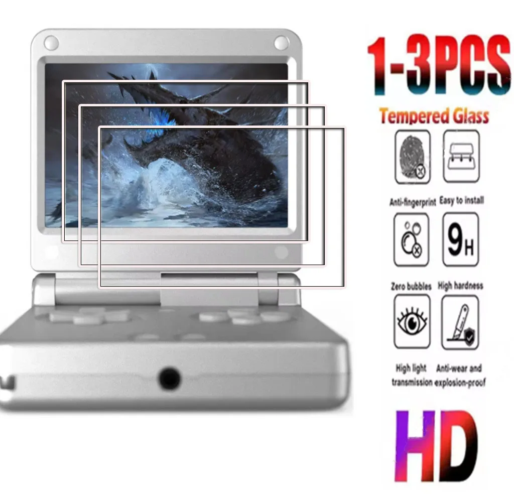 1-3PCS 9H HD Tempered Glass For Anbernic RG SP 3.4