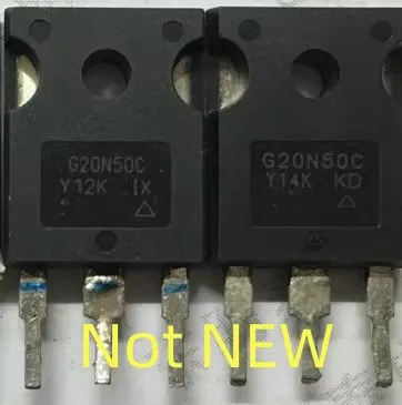 Used 10pcs/lot G20N50C SIHG20N50C 20A 500V G20N50 20N50 TO-247 Original disassembly