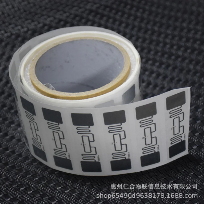 Customized UHF RFID Passive Tags Material Management Long Range Reading 9662 Adhesive