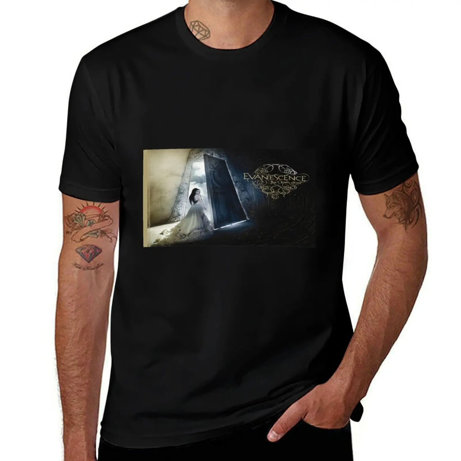rock american most popular,the open door,evanescence 12, singer and pianist Amy Lee and guitarist Ben Moody T-Shirt