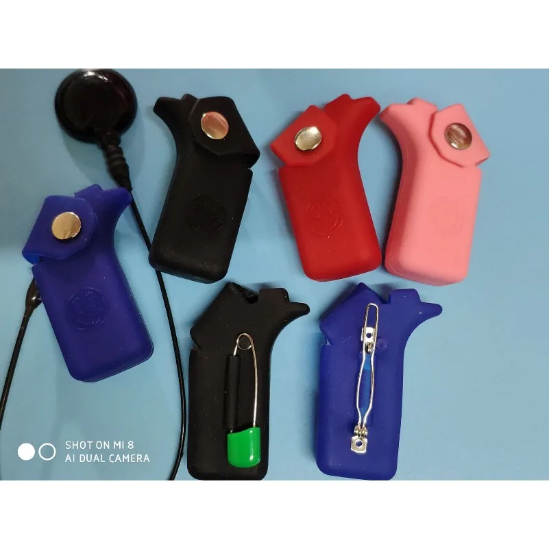 (New version does not stick dust) Cochlear implant, silicone, collar, hairpin multi-functional cover