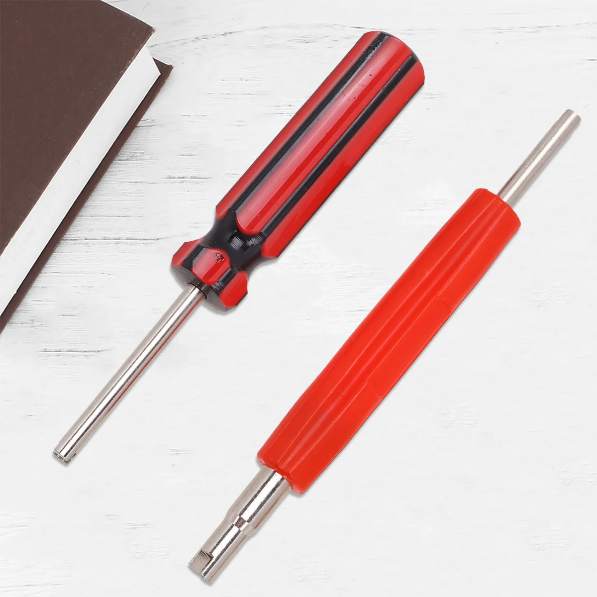 

1Set Compact Design Tire Repair Tool Plastic Handle Quick Installation Removal for Bikes Electrocar Small Vehicles