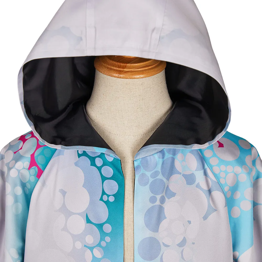 Arcane Viktor Cosplay Fantasy Mantello con cappuccio Costume Gioco LoL Travestimento Uomo Mantello Vestito Vestito di Carnevale di Halloween Gioco di ruolo Vestito