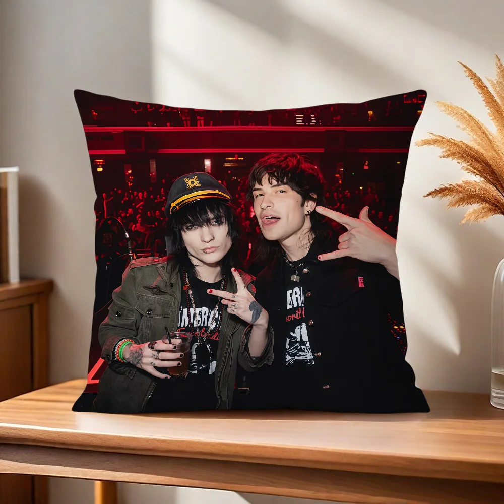 Jake Webber und Johnnie Kissenbezug Kissenhülle für Zuhause, Sofa, Wohnzimmer, Büro, Café, Auto. – Detail 6