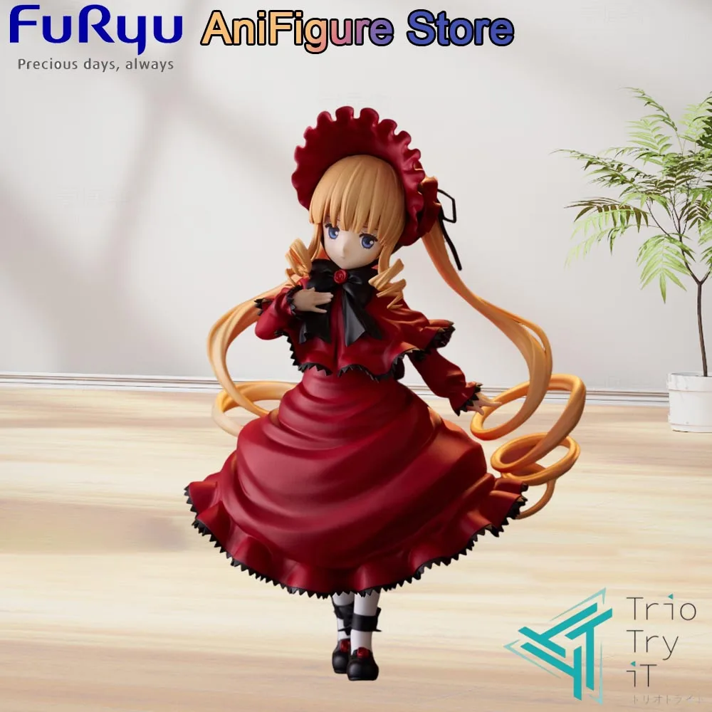Genuine In Stock FuRyu Trio-Try-iT Rozen Maiden Shinku Figure Anime Model Toy Collectible