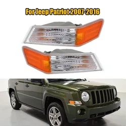 Car Front Turn Signal Light Turn Lamp Corner Light Without Bulb For Jeep Patriot 2007 2008 2009 2010 2011 2012 2013 2014-2016