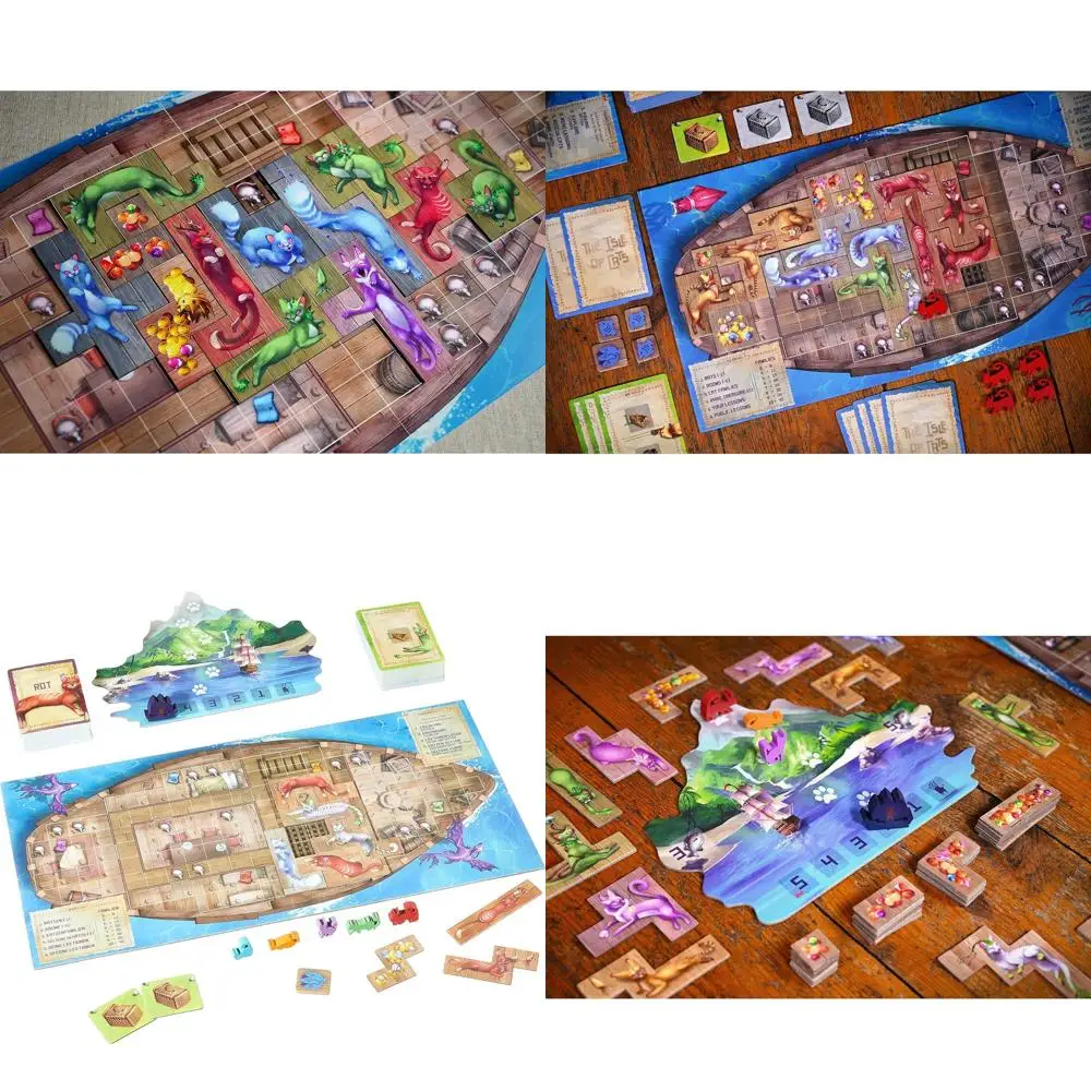 

Cats Rescue Game: Save Feline Friends for 1-4 Players, Suitable for Ages 8+