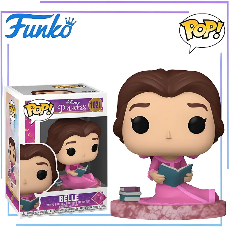Genuine Funko Pop Disney Princess Frozen Anna Rapunzel Belle Ariel Limited Vinyl Figure Toys Collection Model Dolls Fans Gifts - Image 6