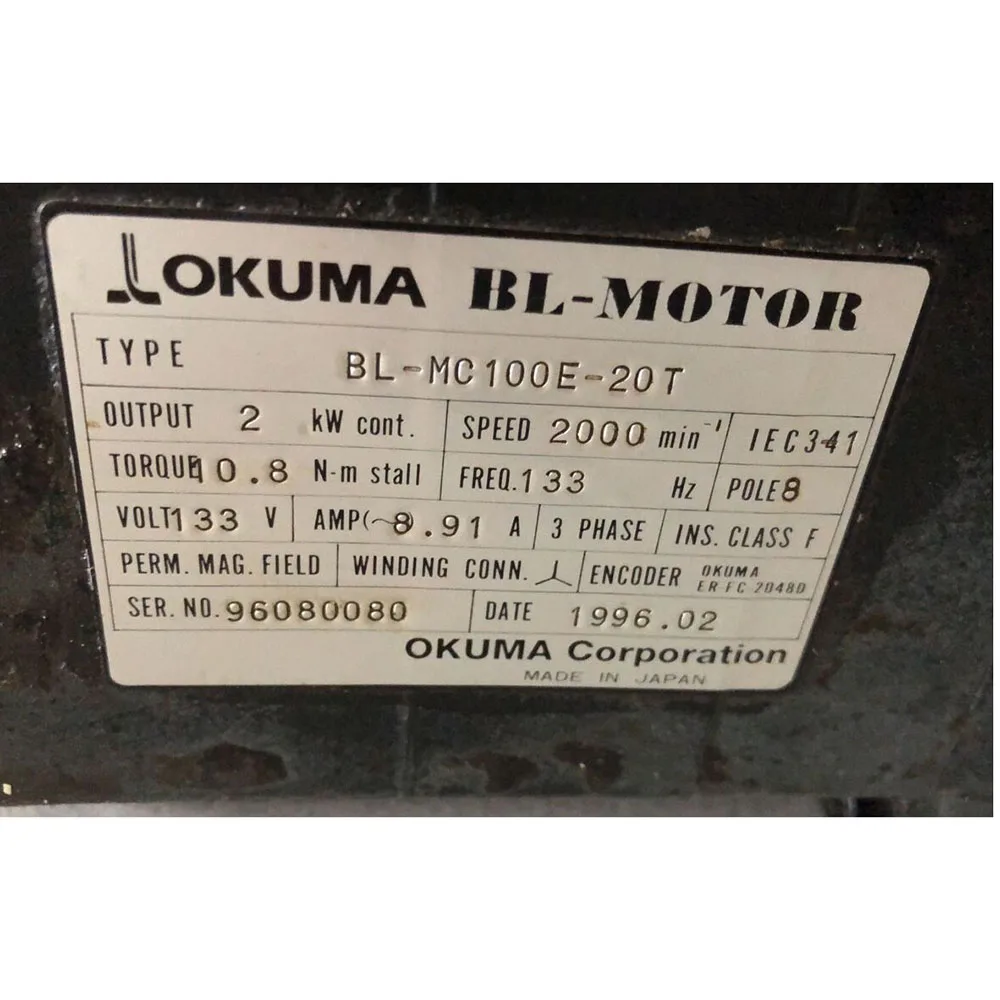 Servo motor BL-MC100E-20T para