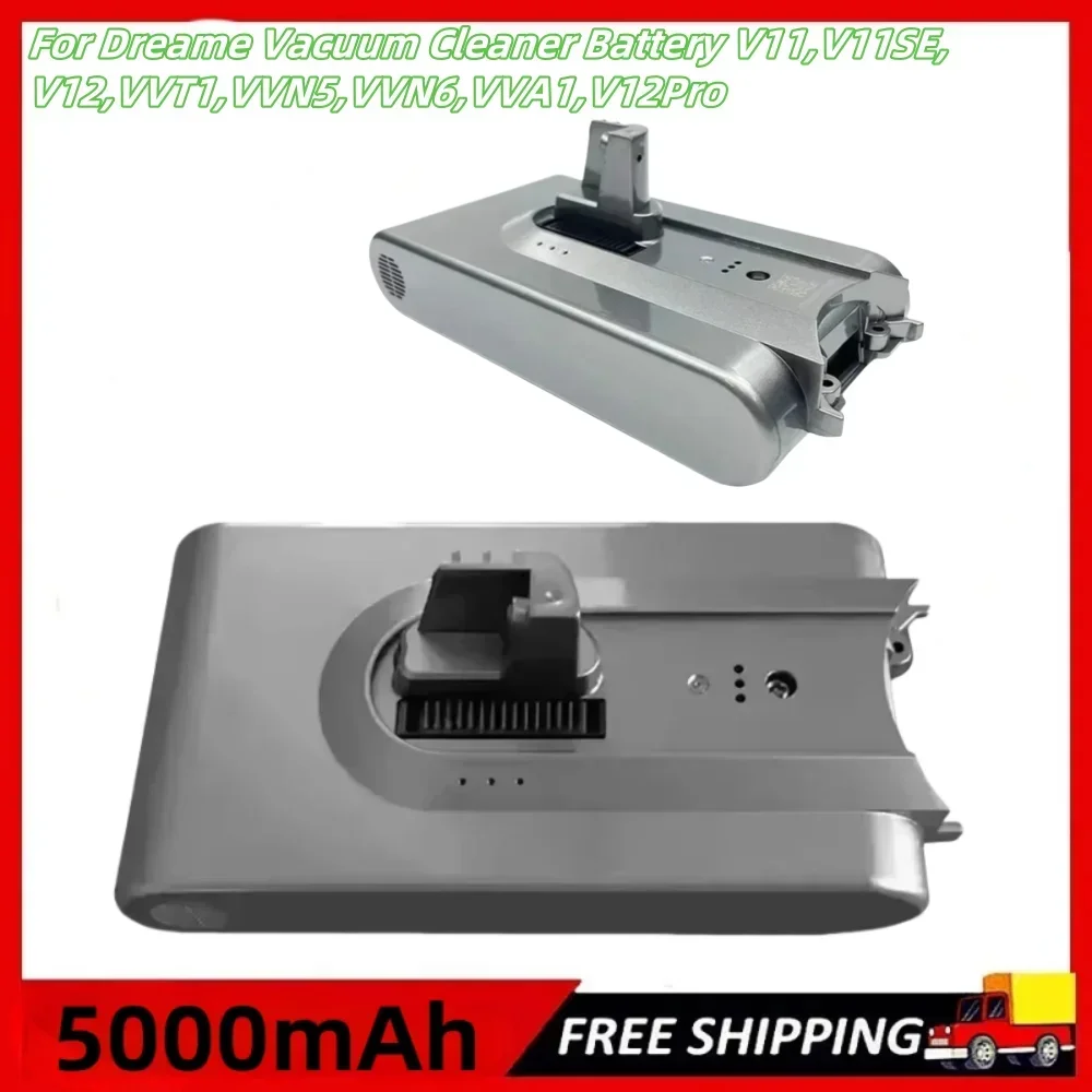 

5000mAh Replacement Battery for Xiaomi Dreame V11 V11SE V12 VVT1 VVN6 VVA1 Wireless Vacuum Cleaner Original