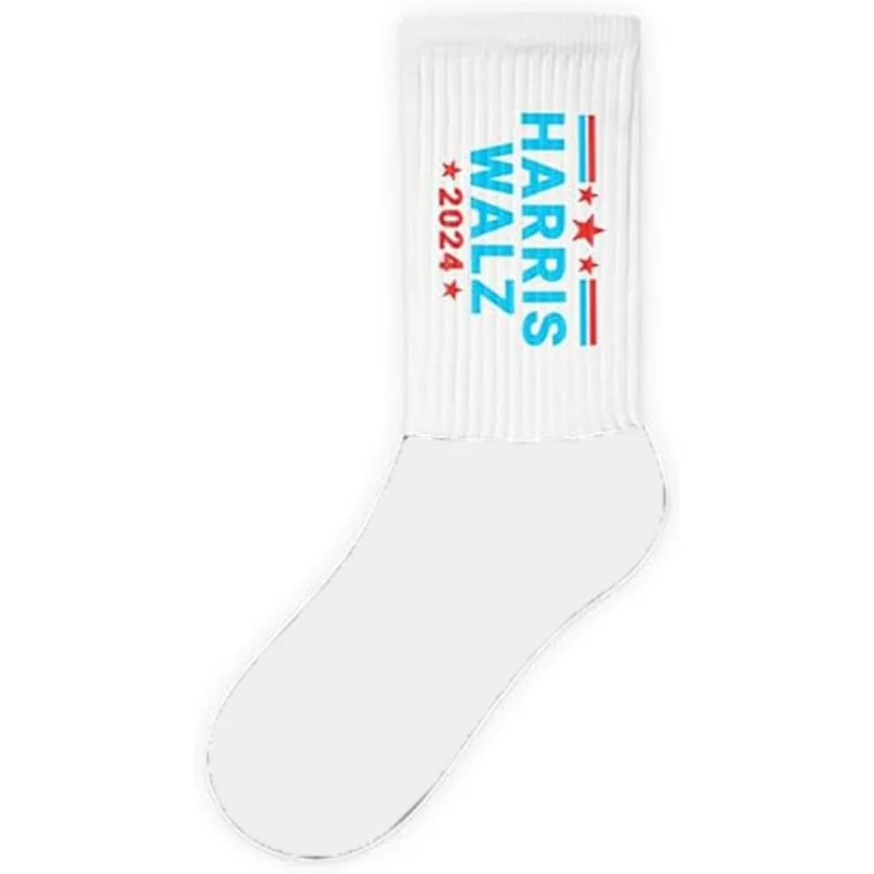 

Kamala Harris Sweat Wicking Socks for Men and Women, Presidential Campaign Socks