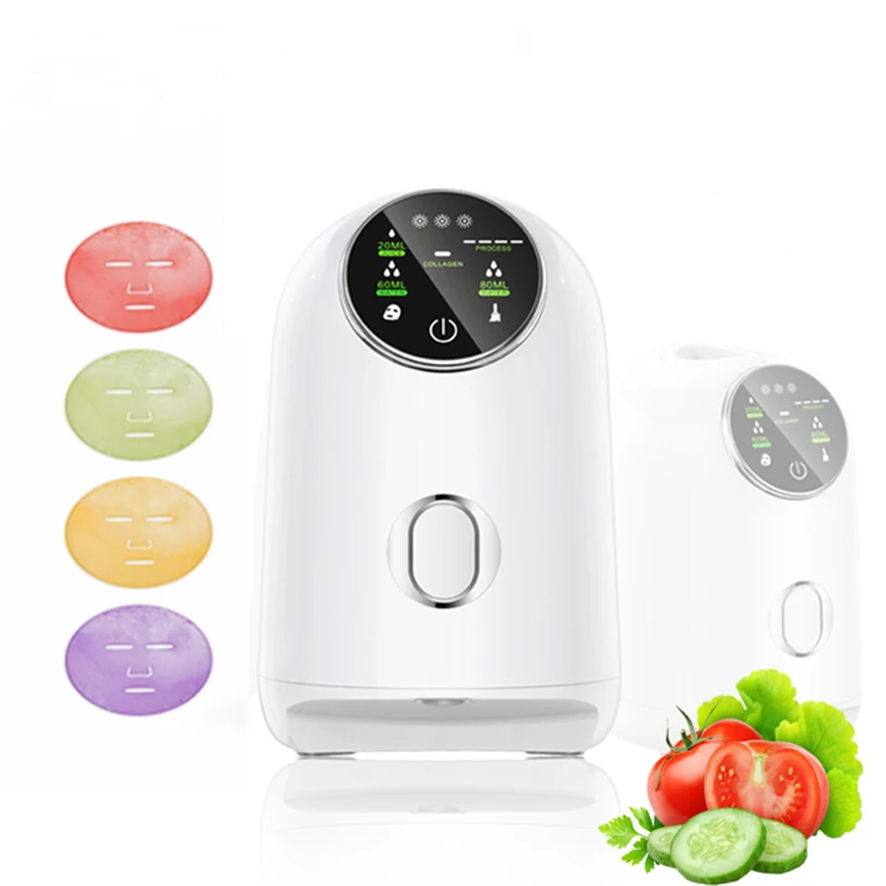 DIY Facial Mask Maker Machine Automatic Fruit Vegetable Mask Collagen for Pregnant Moisturizing Anti Aging Beauty Skin Care Tool