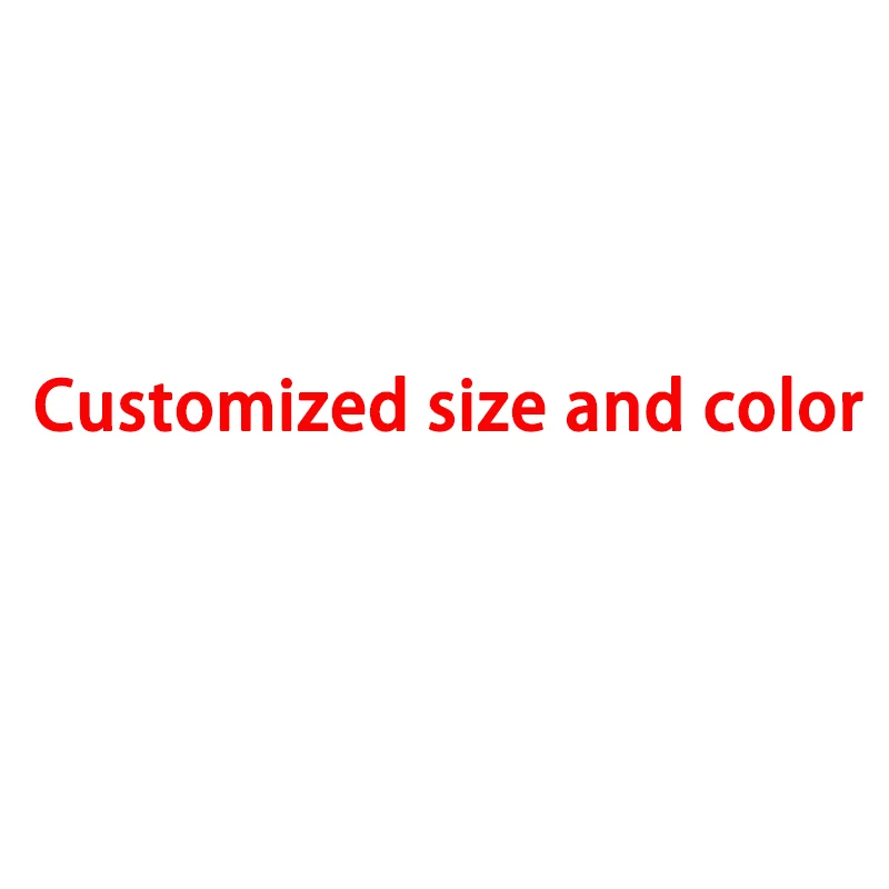 

Customized products