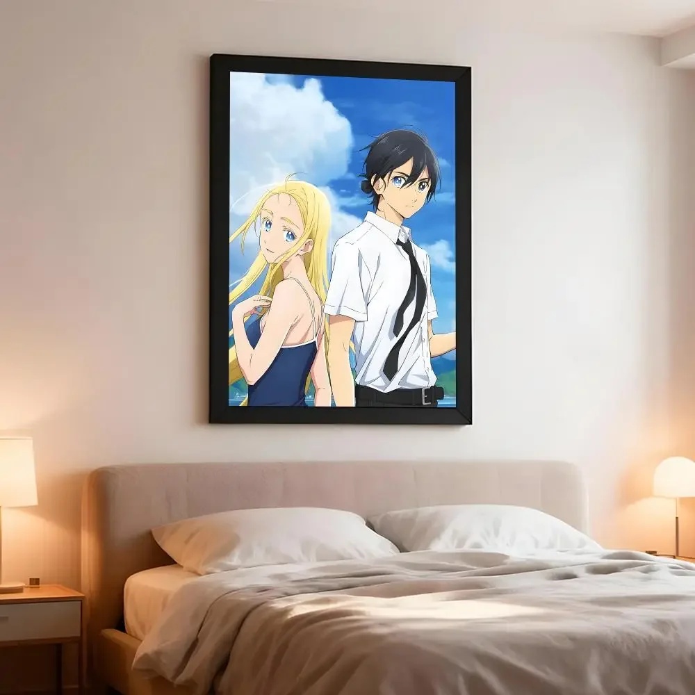 Anime Mystery Summer Time Rendering Poster Artistic Wall Decor Indoor Outdoor Home Ornament for Collectors