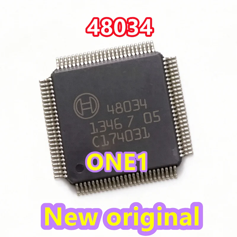 New Original 48034 TQFP-100 automotive computer communication power supply chip. For more models, please consult the customer