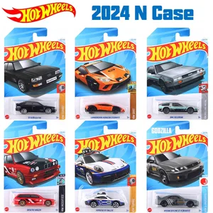 Hot Wheels car toys for boys, self -model present, DMC, Delorean, Posche 911, Rallye, Lamborghini, Huracan, Anime Auto Model, Case 2024 N 8 Main Sales Cars Hot Wheels - №3