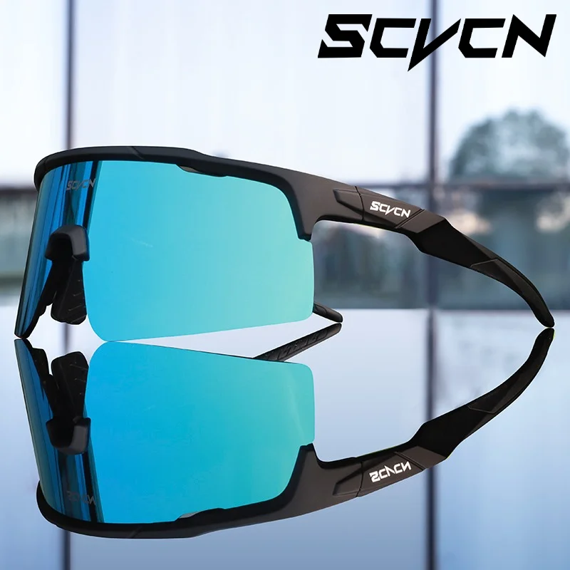 AliExpress SCVCN Photochromic Bike Glasses Cycling Sunglasses Bike for Man UV400 Speed Bicycle Eyewear MTB Outdoor Woman Polarized Goggles