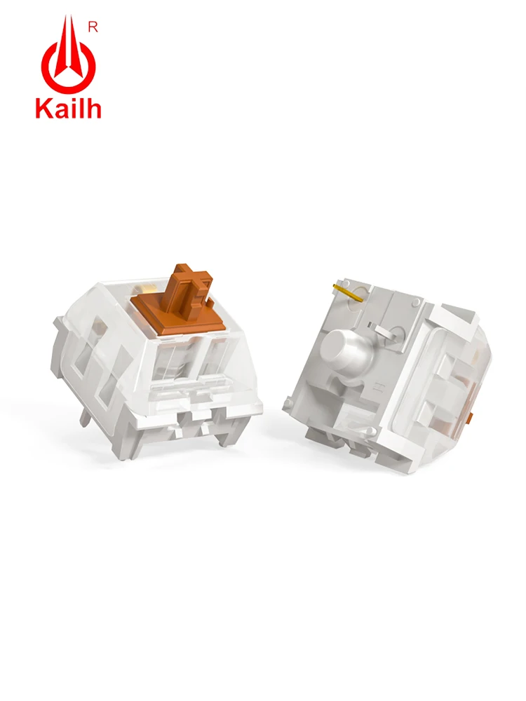 Kailh ความเร็วสวิทช์ DIY Mechanical Switch MX RGB SMD 3Pin สัมผัส Linear Clicky Swithes Sliver ทองแดงหนาสีชมพูทอง