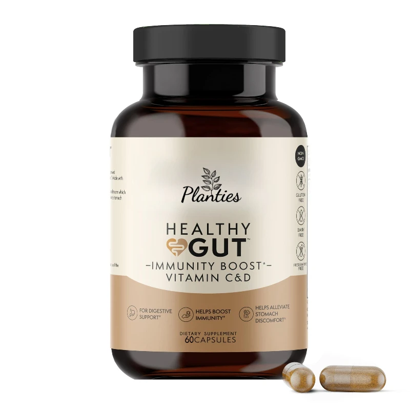 مكمل المناعي من مصل البقري لدعم الجهاز الهضمي، 60 كبسولة