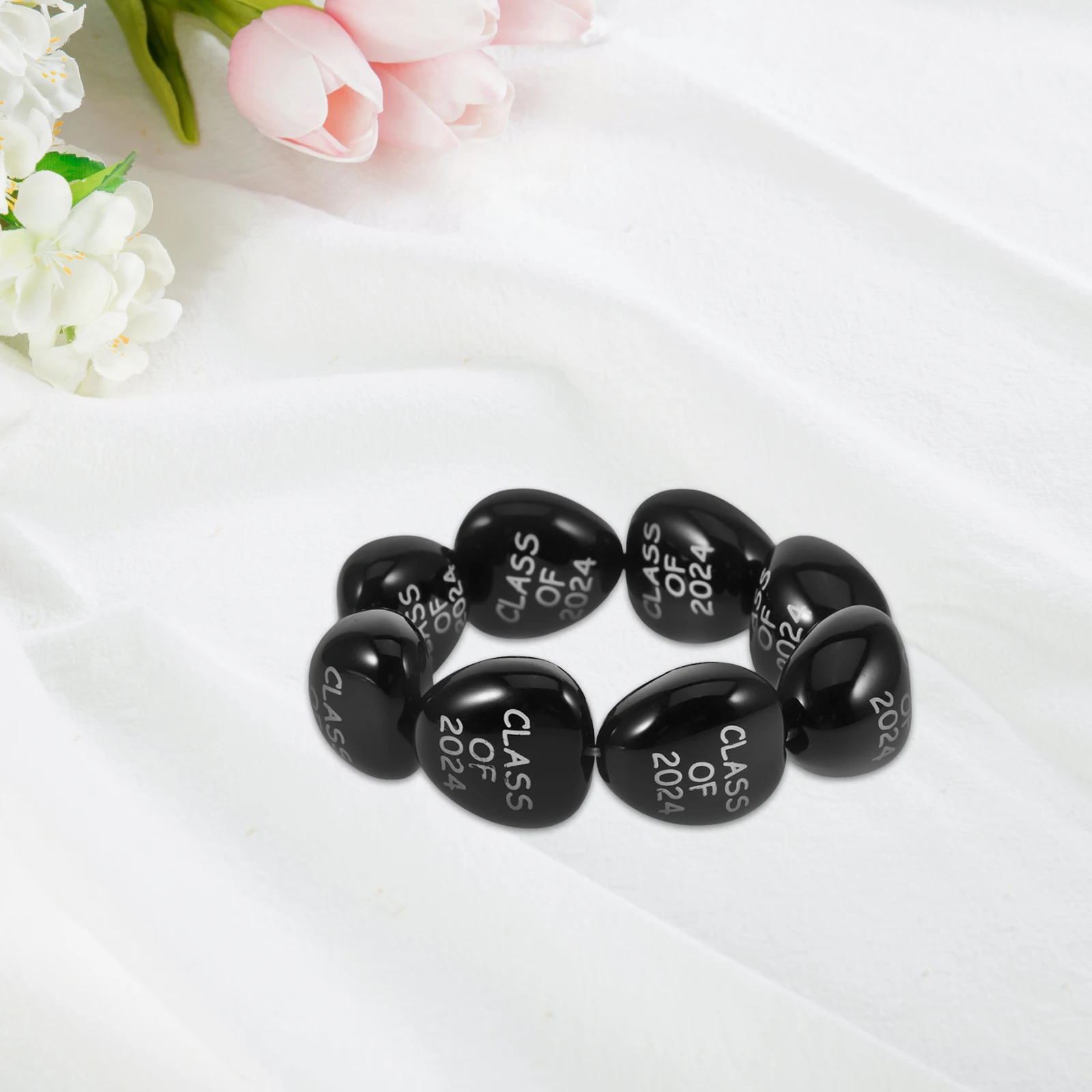 تقليد الجوز قلادة التخرج سوار الزخرفية أساور الحفلات اكسسوارات الدراسات العليا لموسم إكليلها الخرز #3