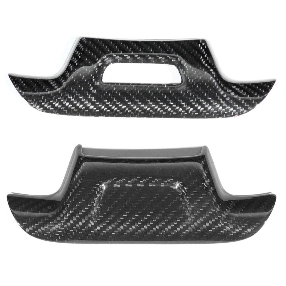 Carbon Fiber Steering Wheel Cover Fit for Chevrolet Camaro ZL1 2017-2019