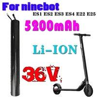 Original True Capacity36V 5200mAh Ninebot Scooter ES1 ES2 ES3 ES4 E22 E25 Intelligent Electric Scooter Internal Battery Assembly
