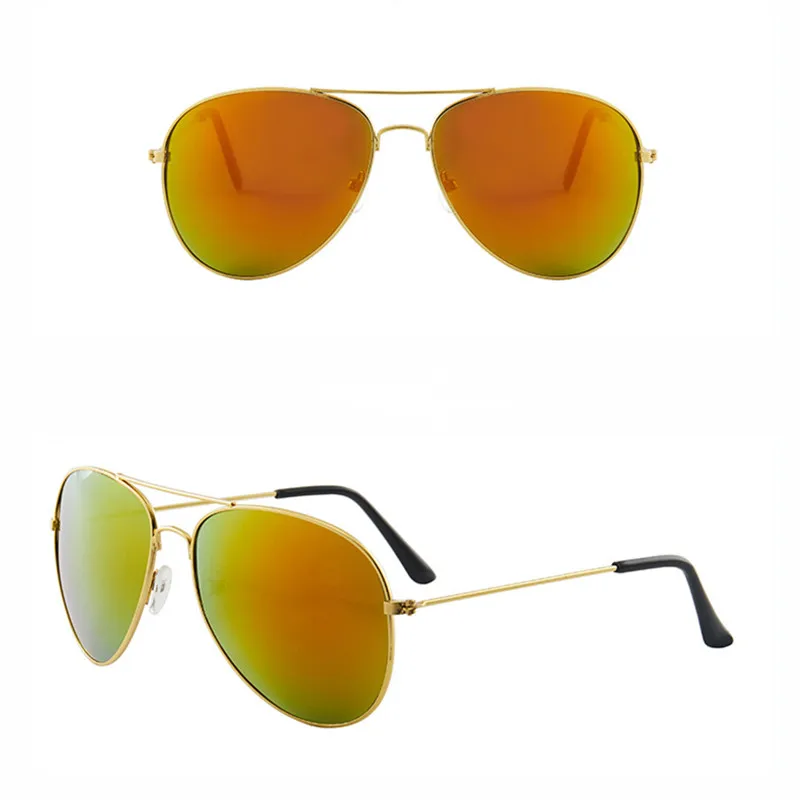 Mode Marke Kind Sonnenbrille Spiegel Gläser Metall Pilot Sonnenbrille für Mädchen Junge Kinder Sonnenbrille Kinder Brille – Detail 6