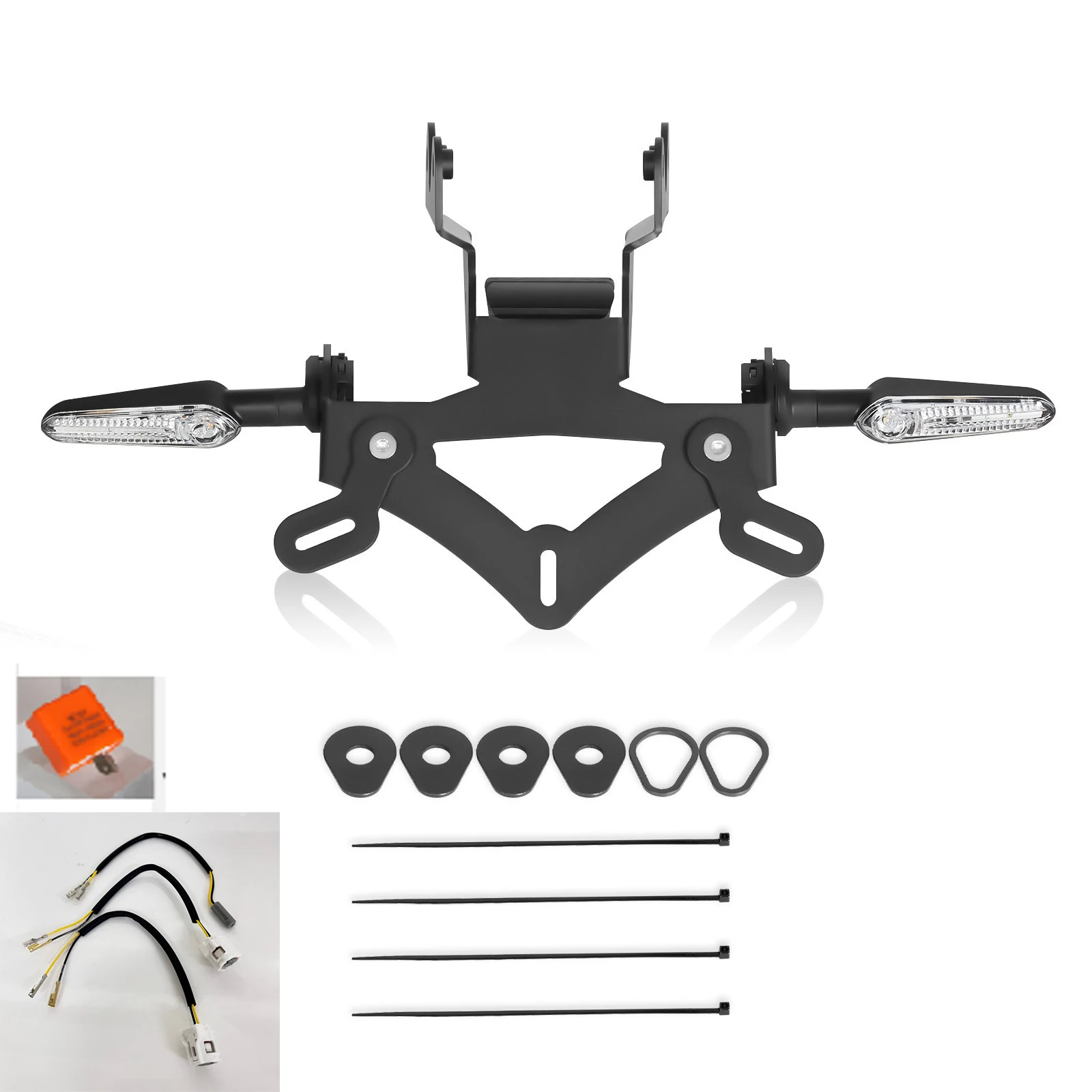 

Tail Tidy Fender Eliminator LED Turn Signal PLUG&play For Yamaha MT09 YZF R9 2024 2025 Tracer 900 GT 2026