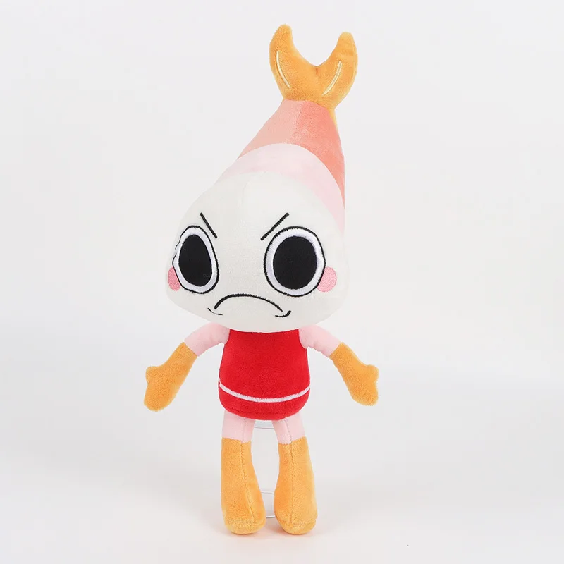 حار داندي العالم Shrimpo ألعاب من نسيج مخملي الكرتون ألعاب من نسيج مخملي Dandy's World Game أنيمي الشكل Shrimpo للأطفال هدية عيد ميلاد اللعب #3