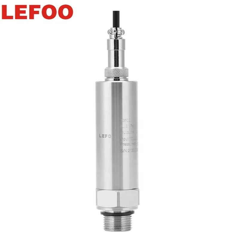 LEFOO Oil-filled Diffusion Silicon Core Dual Output Digital Temperature Compensation RS485 Temperature and Pressure Sensor