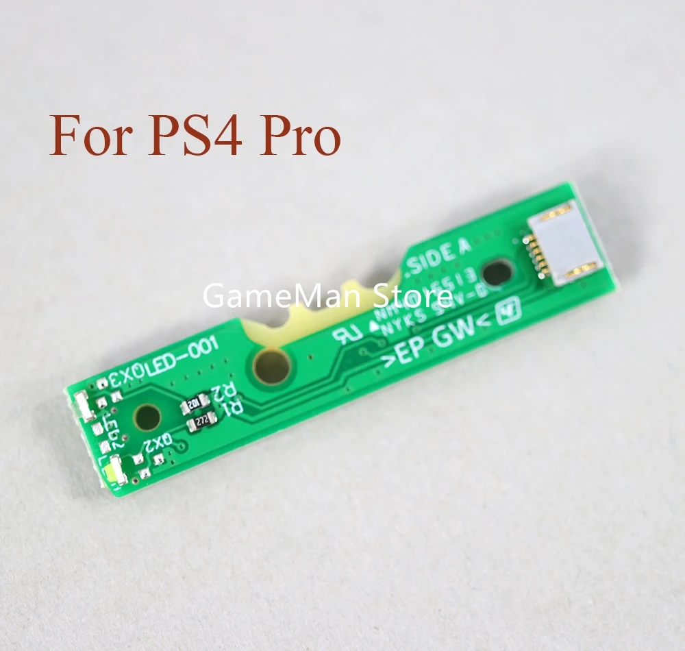 10pcs Plastic FOR PS4 Pro Console Host Switch Light Board Power Supply Boards For Playstation 4 Pro Controller