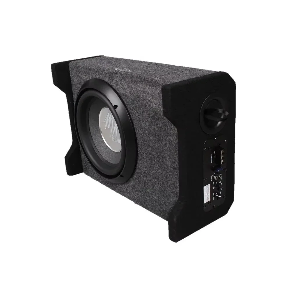 New Sold From 5 Pieces Slim Powered Car Stereo Amplified Subwoofer Cabinet Active Under Seat Subwoofer