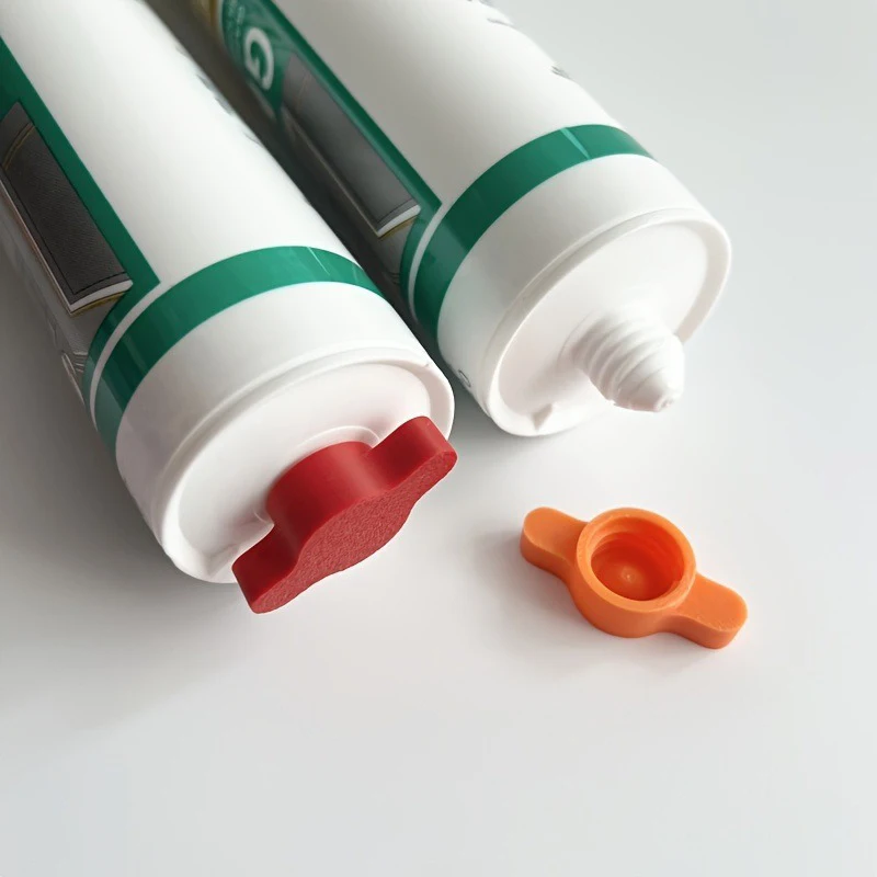 Flexible Gear-type Silicone Sealant Cap, Made Of Plastic, Prevents Adhesive Hardening And Is Suitable For Silicone Repair