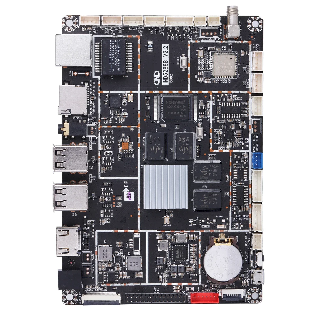 Android 7.1 9,0 cuatro núcleos 2G + 16G 4g Pcb Rk3288 Pcba placa android smart board