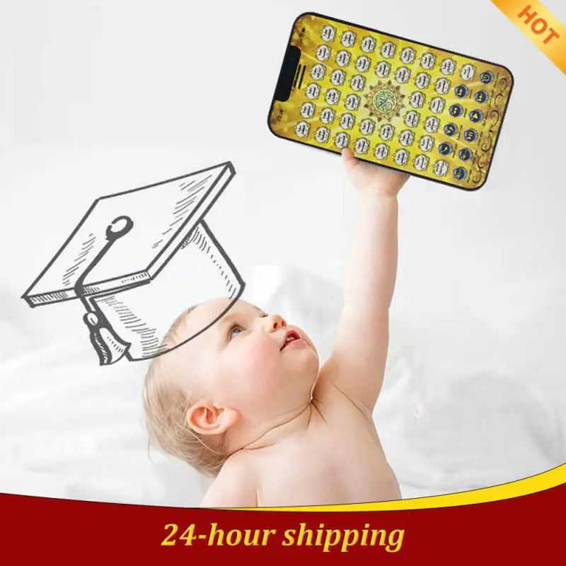 JSXuan Arabic Kids Reading Quran Follows Learning Machine Pad Educational Learning Machine Islamic Toy Gift for The Muslim Kids