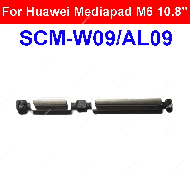 

Боковая кнопка регулировки громкости для Huawei Mediapad M6 10,8 "SCM-W09 AL09 ВКЛ-ВЫКЛ клавиша громкости гибкая лента запасные части