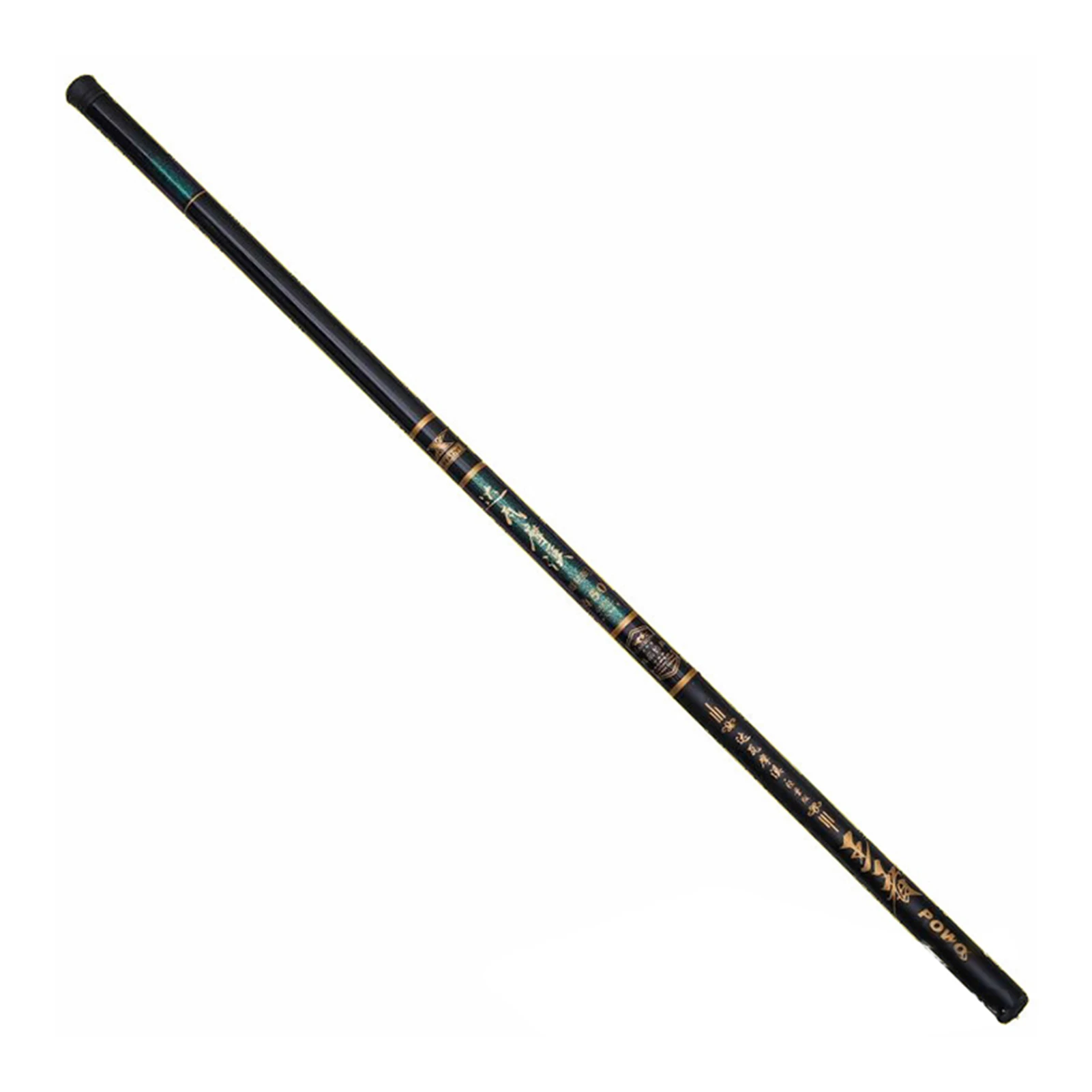 FRP Fishing Rod Strong Pull Strength Reinforced Pole Tip Ergonomic Rubber Handle Ultra Short Rod With 63cm Shrink Length