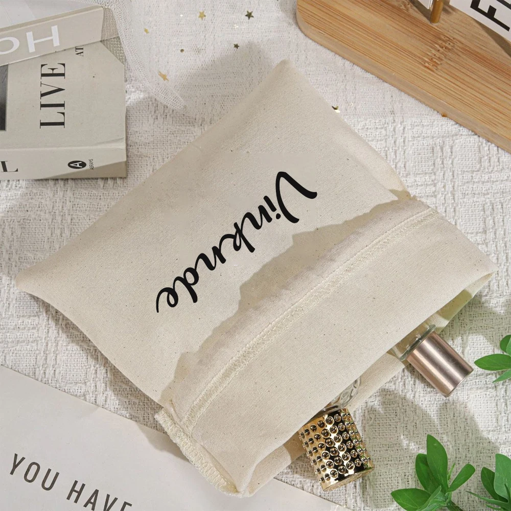 50 قطعة قماش البيج القطن الرباط أكياس الأحذية 20x25 سنتيمتر هدية الشريط الحقيبة شعار مخصص الغبار الشاش أكياس الكتان يغطي لحقائب اليد #3
