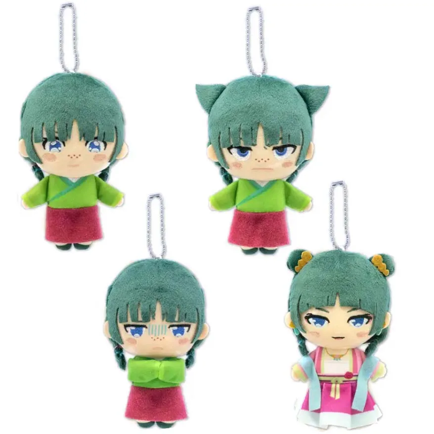 Cute Japan Anime The Apothecary Diaries Kusuriya no Hitorigoto Mascot Plush Stuffed Pendant Keychain Toys Dolls Kids Gifts 12cm