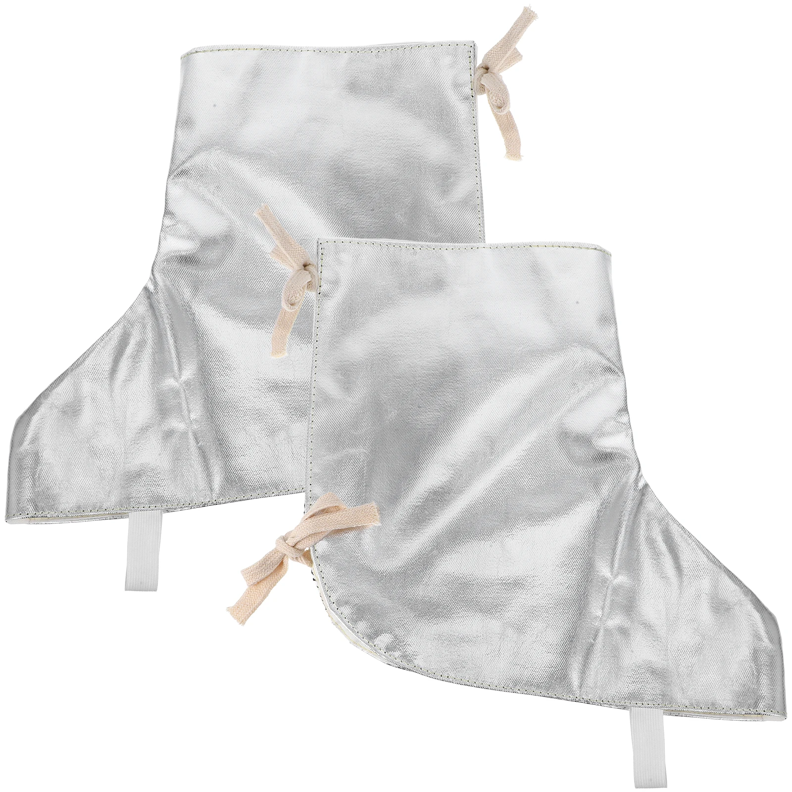 

Silver Aluminum Foil Welding Shoe Covers Anti burn Foot Protector Durable Breathable Welder Boot Cover Lightweight Practical
