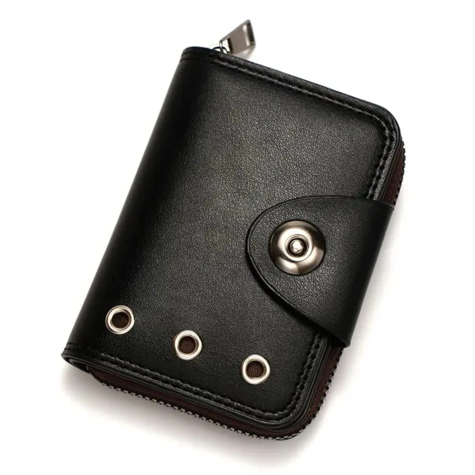 남성용 짧은 지갑 대용량 내구성 포켓 지갑 현금 클램프 안티 데가우싱 남성용 가죽 지갑 Cartera Hombre Carteras